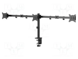 GEMBIRD Soporte para 3 monitores de 17-27 pulgadas