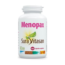 Sura Vitasan Menopax 60 cápsulas complemento alimenticio con 6 extractos vegetales