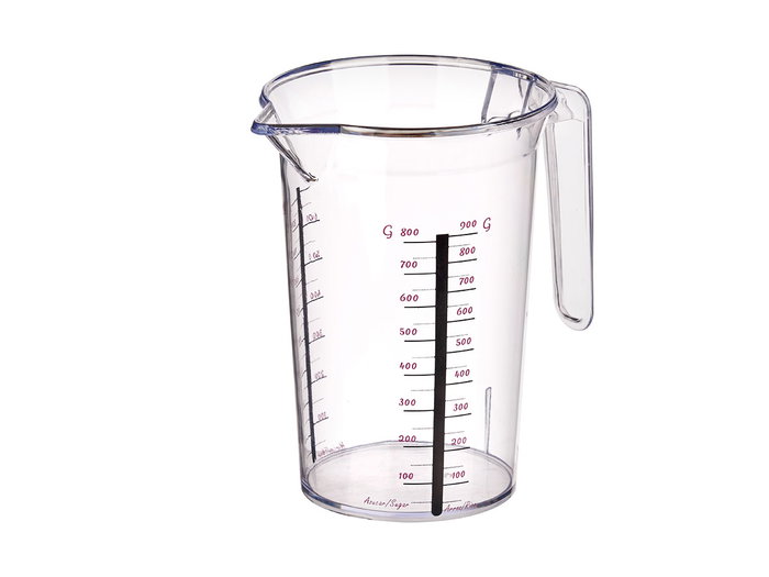 Kinvara Jarra Medidora Transparente 800 ml 17.5x17.5x12.5 cm (Set de 36)