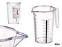 Kinvara Jarra Medidora Transparente 800 ml 17.5x17.5x12.5 cm (Set de 36)