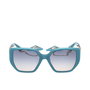 Guess Gafas GU7892 87W 140 mm Gafas de Sol Mujer Turquesa Brillante Azul Degradado Geométricas 55mm