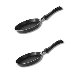 ELO Jewel de Luxe - Juego de 2 Mini Sartenes para Crepes, Revestimiento Cerámico, Ø 14 cm - AABIS16769