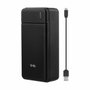T'nb Batería portátil 30000 mAh Negro