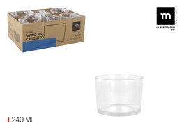 La Mediterranea Vaso Chiquito 240 ml (24 Unidades) lifetstyle