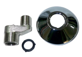 EXCENTRICA PEQUEÑA 3/4 x 1/2 x 10 CROMO + EMBELLECED JUEGO DE 2 GRCOM0001