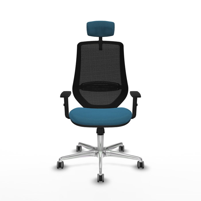 PIQUERAS Y CRESPO Silla de oficina Mardos con mecanismo Sincro Verde petróleo PIQUERAS Y CRESPO Silla de oficina Mardos con mecanismo Sincro Verde petróleo