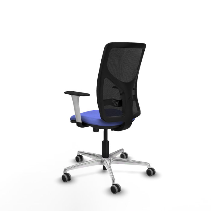 PIQUERAS Y CRESPO Silla de Oficina Motilla Azul Claro y Negro PIQUERAS Y CRESPO Silla de Oficina Motilla Azul Claro y Negro