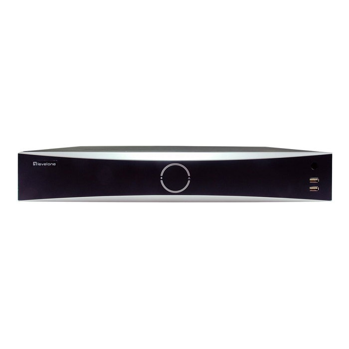 Level One NVR-0411 Grabador de Red 32 Canales 4096x2160 H.265 PoE 10TB