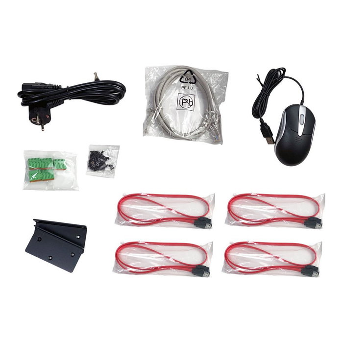 Level One NVR-0411 Grabador de Red 32 Canales 4096x2160 H.265 PoE 10TB