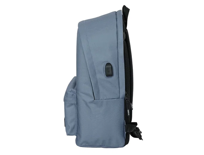 Safta Mochila Doble para Portátil 15,6'' con USB Munich Basics Gris