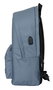 Safta Mochila Doble Portátil 15,6"+USB Munich Básicos Gris 31x44x18 cm
