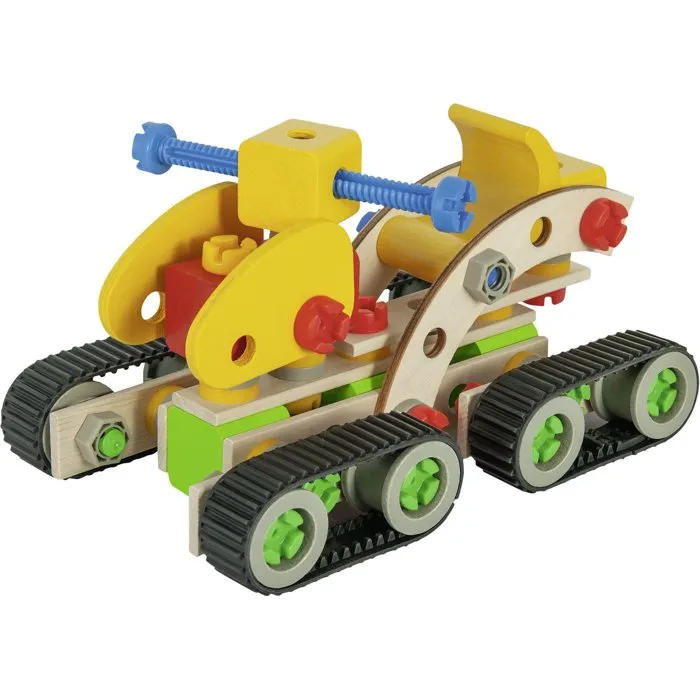 Heros Constructor Excavadora 170 piezas Madera FSC 100% certificada para niños de 6 a 12 años Heros Constructor Excavadora 170 piezas Madera FSC 100% certificada para niños de 6 a 12 años