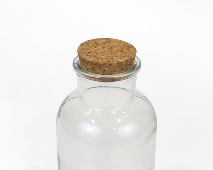 La Mediterranea Botella Frasca Red de Cristal, Boca Ancha, 250 ml, Dimensiones 6.5 x 14 cm (36 Unidades) La Mediterranea Botella Frasca Red de Cristal, Boca Ancha, 250 ml, Dimensiones 6.5 x 14 cm (36 Unidades)