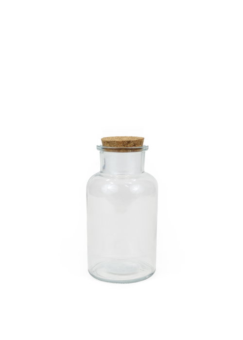 La Mediterranea Botella Frasca Red de Cristal, Boca Ancha, 250 ml, Dimensiones 6.5 x 14 cm (36 Unidades) La Mediterranea Botella Frasca Red de Cristal, Boca Ancha, 250 ml, Dimensiones 6.5 x 14 cm (36 Unidades)