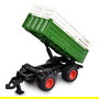 AMEWI 22601 RC Cabeza Tractor con Remolque de Ganado, 1:24, 2.4 GHz, Li-Ion 500 mAh, 30 Min, Blanco/Verde/Rojo, para +6 Años
