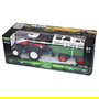 AMEWI 22601 RC Cabeza Tractor con Remolque de Ganado, 1:24, 2.4 GHz, Li-Ion 500 mAh, 30 Min, Blanco/Verde/Rojo, para +6 Años