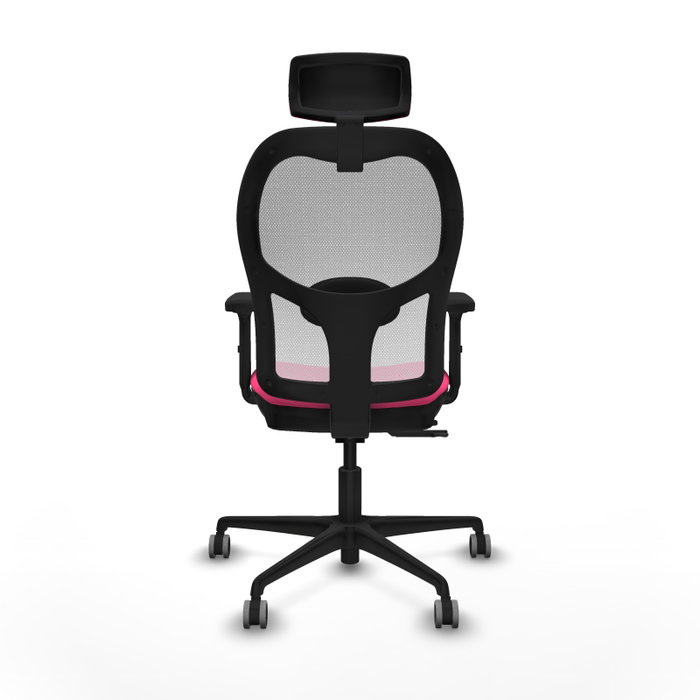 PIQUERAS Y CRESPO Silla de oficina Jorquera Rosa y Blanco PIQUERAS Y CRESPO Silla de oficina Jorquera Rosa y Blanco