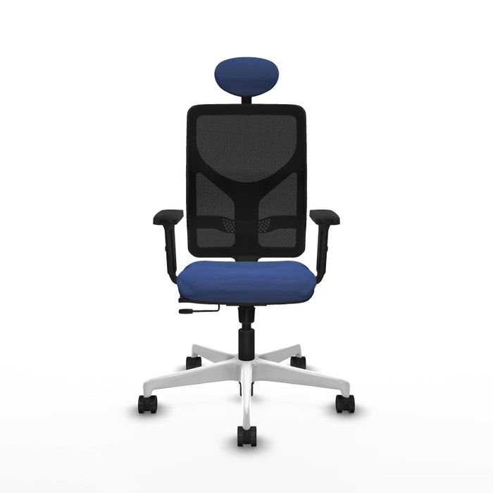 PIQUERAS Y CRESPO Silla de oficina Motilla con mecanismo Sincro/Traslack Azul marino y Negro PIQUERAS Y CRESPO Silla de oficina Motilla con mecanismo Sincro/Traslack Azul marino y Negro