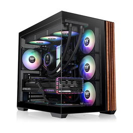 Thermaltake View 380 WS ARGB Black Midi Tower con Vidrio Templado para Gaming y PC