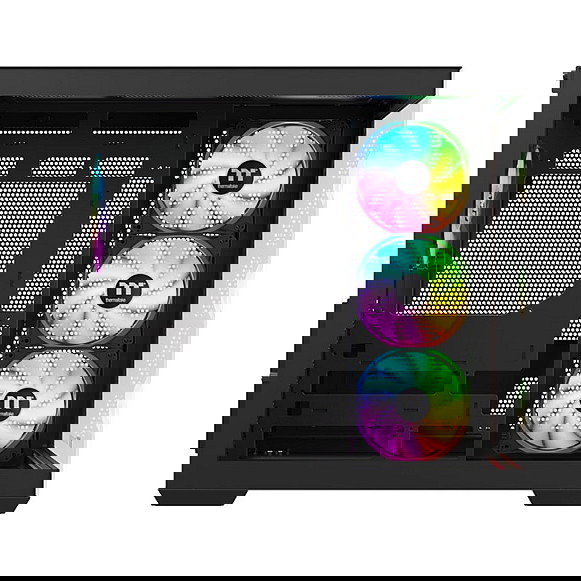 Thermaltake View 380 WS ARGB Black Midi Tower con Vidrio Templado para Gaming y PC