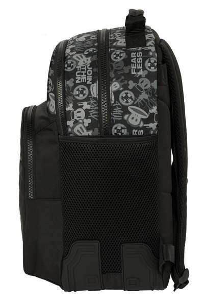 Mochila Escolar Paul Frank Join the fun Negro 32 x 42 x 15 cm