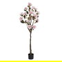 Árbol Magnolia Rosa Pvc Jardín 170 cm