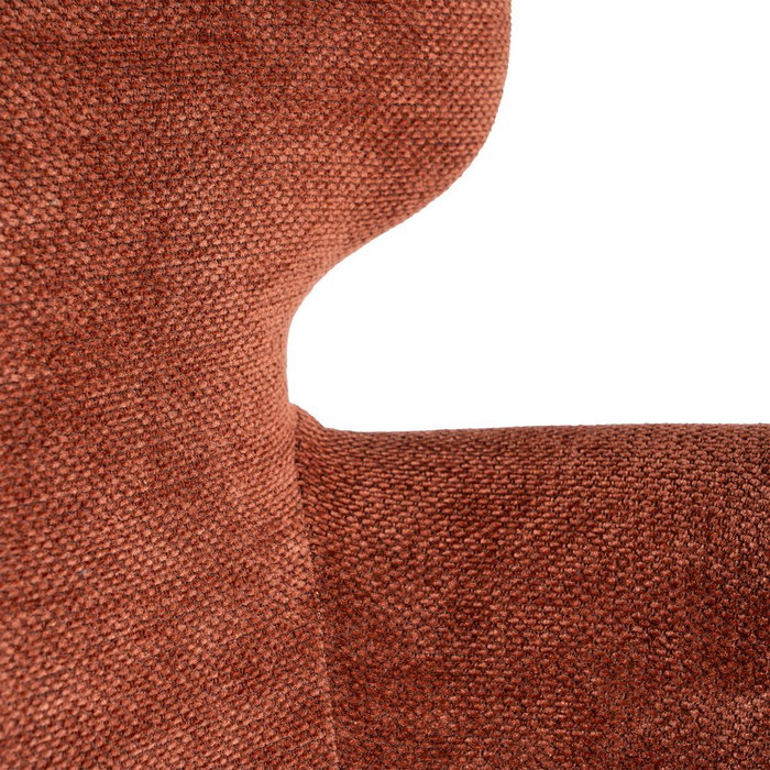 Silla Burdeos Tejido-Metal Salón 59,50 X 62,50 X 86 cm (Set de 2)