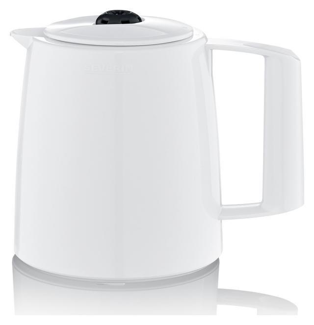 Severin KA 9314 cafetera doble blanca