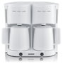 Severin KA 9314 cafetera doble blanca