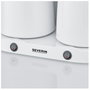 Severin KA 9314 cafetera doble blanca