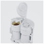 Severin KA 9314 cafetera doble blanca
