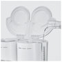 Severin KA 9314 cafetera doble blanca