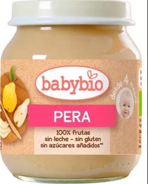 BABYBIO Potito de Pera Bio 130 g