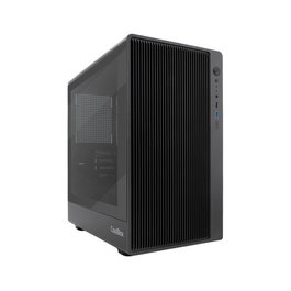 Coolbox Caja PC Gaming GM350 DarkFace Micro-ATX Negra Cristal Templado USB-C sin Fuente