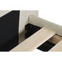 DKD Home Decor Cama de Poliéster y Madera Beige con Colchón 150x200 cm