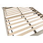 DKD Home Decor Cama de Poliéster y Madera Beige con Colchón 150x200 cm
