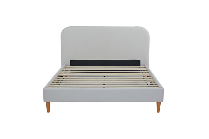 DKD Home Decor Cama Urban Beige 219 x 104 x 170 cm Poliester Madera DKD Home Decor Cama Urban Beige 219 x 104 x 170 cm Poliester Madera