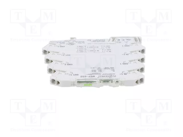 WAGO Transductor separador de señales para raíl DIN 0÷20mA, 4÷20mA