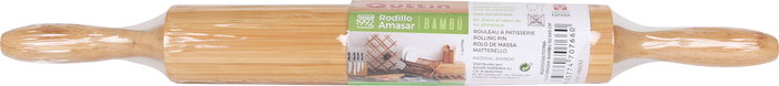 Quttin Rodillo para Amasar de Bambú, 50.8 cm de Largo por 5 cm de Diámetro (12 Unidades)