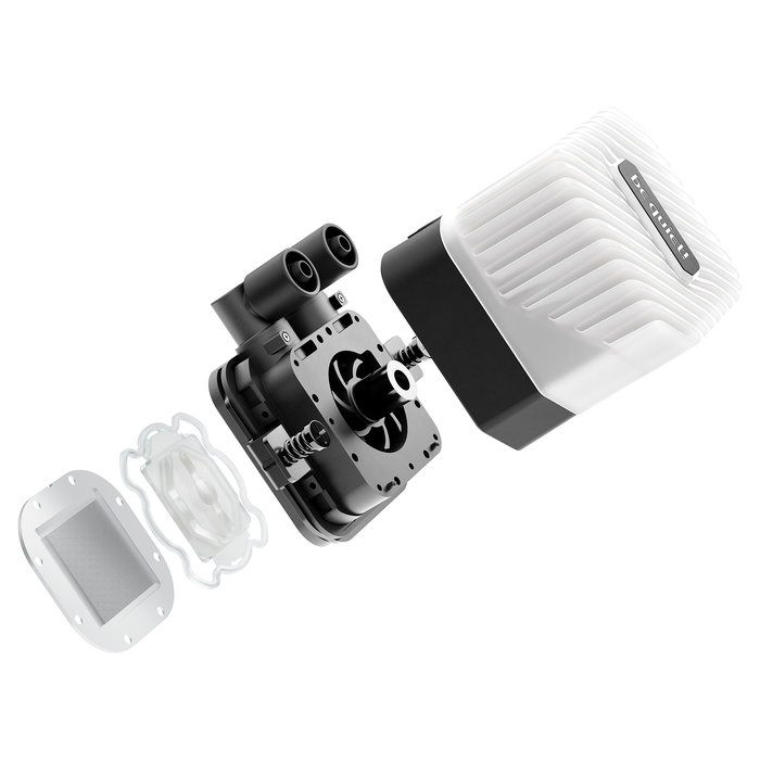 be quiet! Light Loop 240mm Black AIO, Refrigeración Líquida All-in-One ARGB, 2 Ventiladores 12 cm, 105.1 m3/h, Compatible con Intel LGA 1851/1700/1200 y AMD AM4/AM5