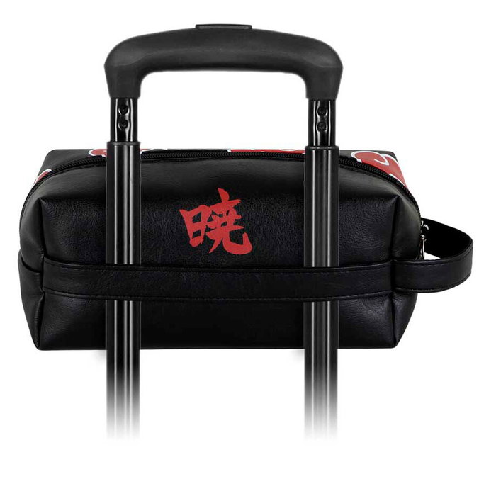 KARACTERMANIA Neceser Naruto Shippuden Viaje 12x25x10cm con Cremallera y Asa Lateral