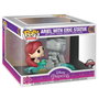 Funko POP Figura Disney Ultimate Princess La Sirenita Ariel & Estatua Eric Exclusive Figura Vinilo Edición Exclusiva en Caja