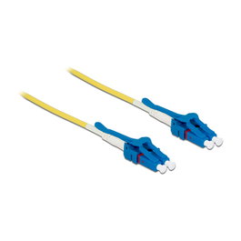 DeLOCK Cable de fibra óptica LC a LC Singlemode OS2 Uniboot 3 m