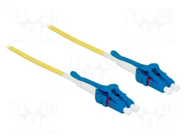 DeLOCK 85085 Cable de fibra óptica LC a LC Singlemode OS2 Uniboot 3 m