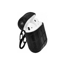 Terratec AirBox Stone Pattern Negro para AirPods 1.ª y 2.ª generación