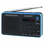 Sunstech Radio Portátil RPDS32BL Negra y Azul