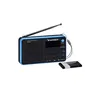 Sunstech Radio Portátil Digital RPDS32BL AM/FM con Batería, USB y microSD, Negra y Azul