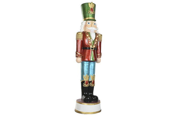 DKD Home Decor Figura Navidad Tradicional Cascanueces Multicolor 183 x 51 x 48 cm