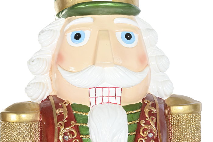 DKD Home Decor Figura Navidad Tradicional Cascanueces Multicolor 183 x 51 x 48 cm