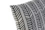 DKD Home Decor Cojín Boho Blanco Negro 43x43 cm Poliester Exterior Resistente